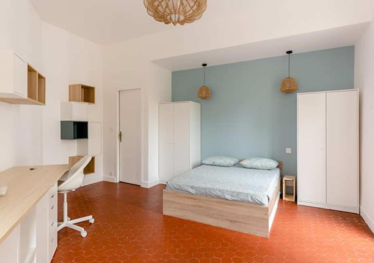 Charmantes Chambres Privees Dans Appartement Partage - Hypercentre Marseille Longchamp エクステリア 写真