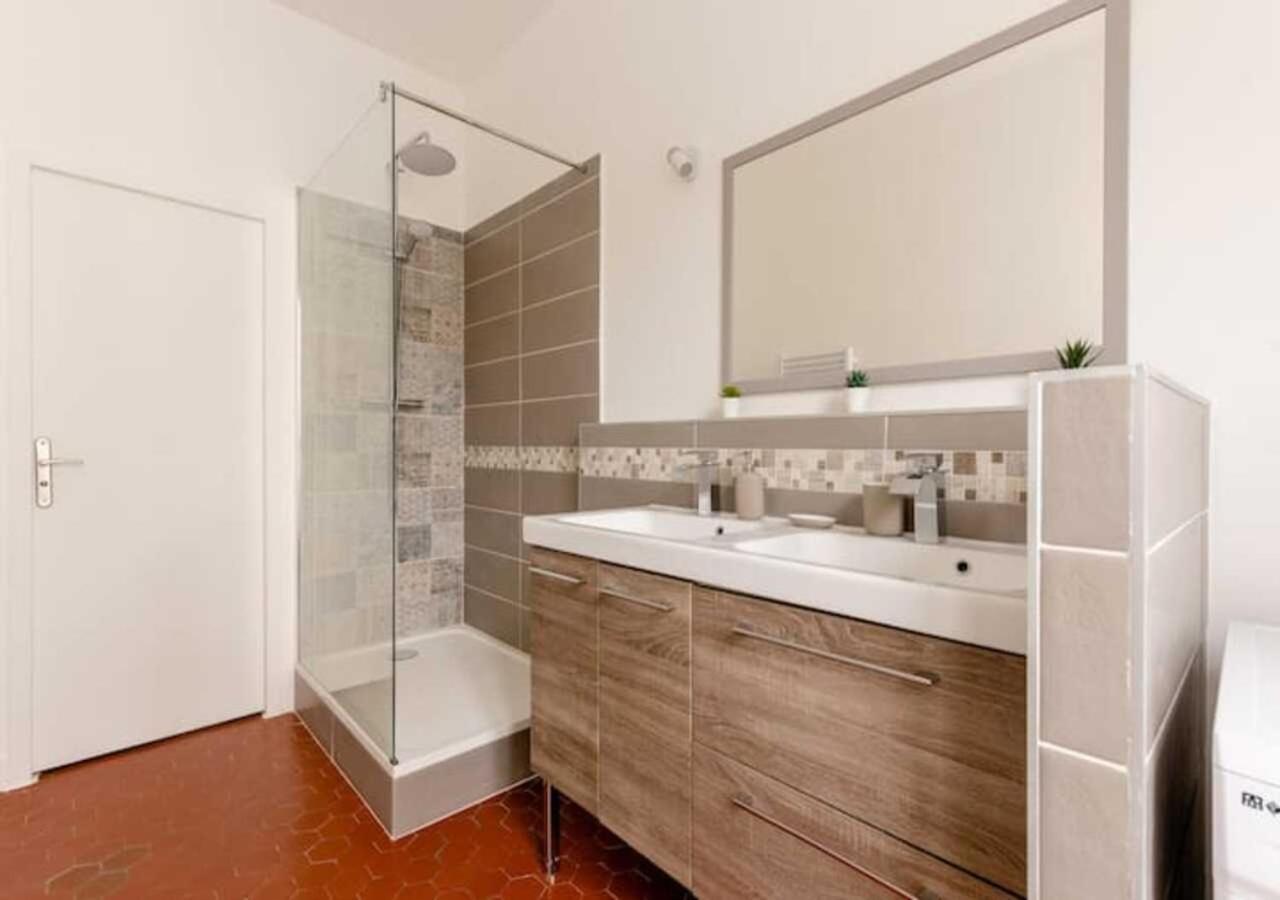 Charmantes Chambres Privees Dans Appartement Partage - Hypercentre Marseille Longchamp エクステリア 写真
